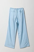 Girls Linen Wide Leg Pant