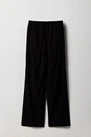 Girls Drawstring Wide Leg Pant