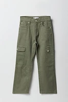 Girls Straight Leg Cargo Pant