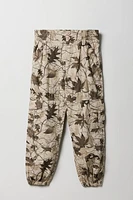 Jogger cargo avec bande de taille élastique pour fille