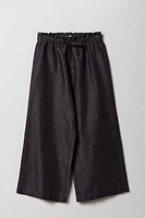 Girls Chambray Wide Leg Pant