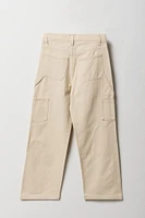 Girls Baggy Denim Carpenter Pant