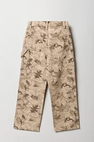 Girls Baggy Denim Carpenter Pant