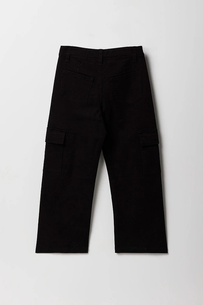 Girls Baggy Straight Leg Cargo Pant