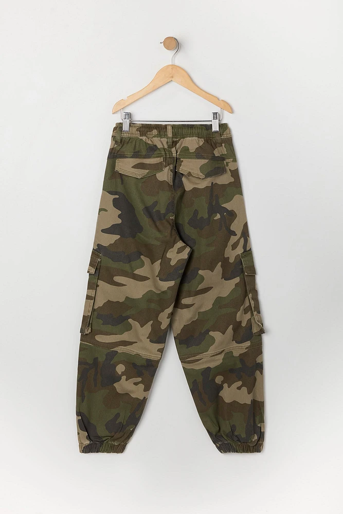 Jogger cargo pour filles