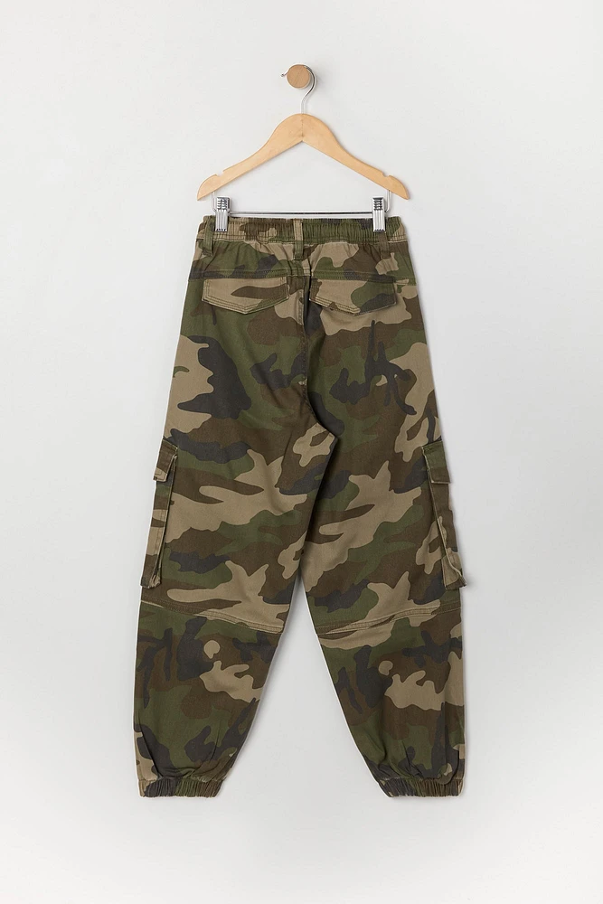 Jogger cargo pour filles