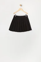 Girls Pleated Mini Skort