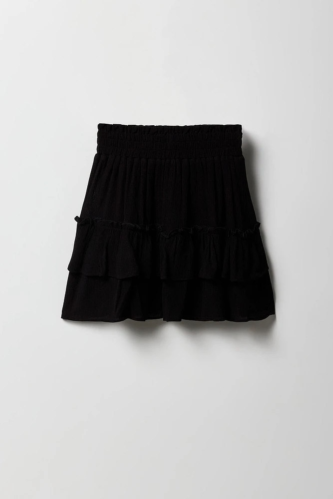 Girls Tiered Skirt