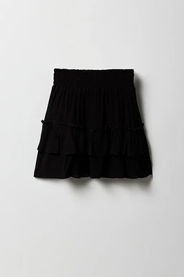 Girls Tiered Skirt
