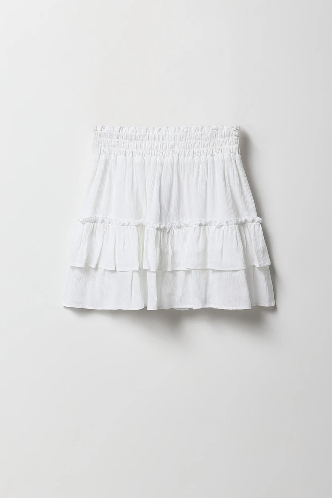 Jupe volantée pour fille