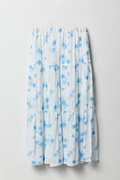 Girls Tiered Maxi Skirt