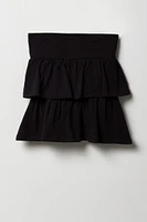 Girls Tiered Ruffle Skort