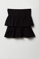 Girls Tiered Ruffle Skort