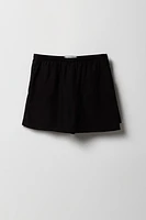 Jupe-short en lin pour fille