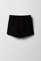 Jupe-short en lin pour fille