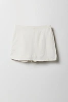 Jupe-short en lin pour fille