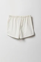 Jupe-short en lin pour fille