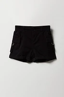 Girls D-Ring Cargo Short