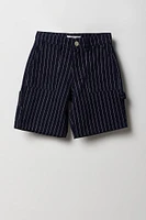 Jort de style menuisier ample en jean pour fille