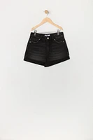 Girls Mom Denim Short