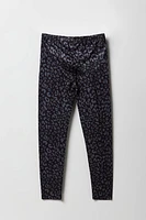 Legging en molleton imprimé pour fille
