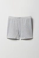 Short court uni pour fille (Paquet de 2)