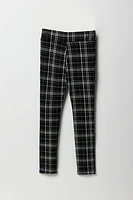 Legging doux avec poches à fermeture glissière pour fille
