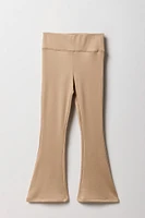 Pantalon Ã  jambe Ã©vasÃ©e doux pour fille