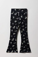 Girls Printed Soft Flare Pant