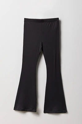 Pantalon à jambe évaséeuni  pour fille