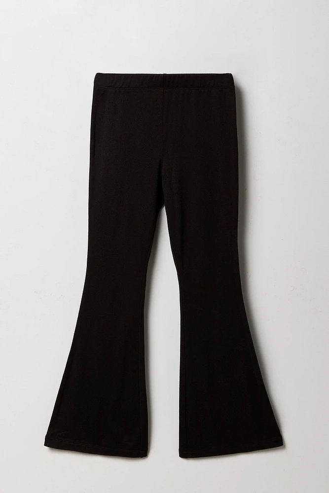 Legging doux évasé pour filles
