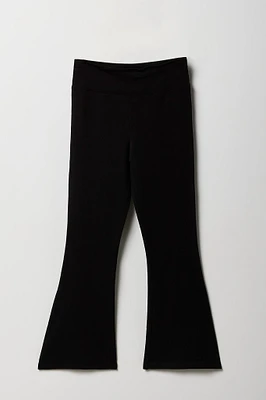 Legging à jambe évasée pour fille