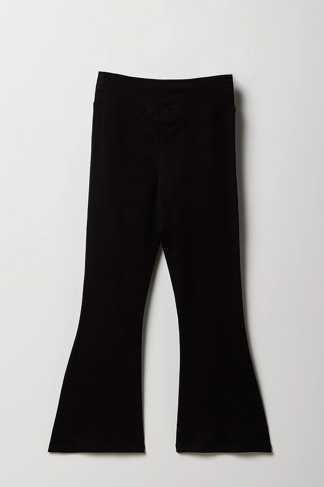 Legging à jambe évasée pour fille