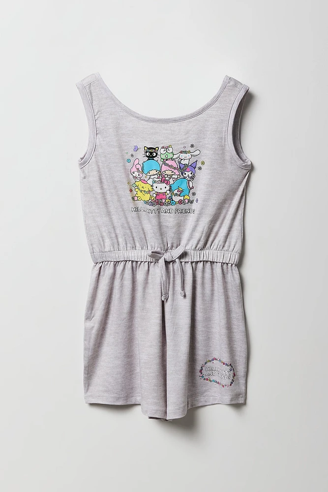 Combi-short à imprimé Hello Kitty & Friends pour fille