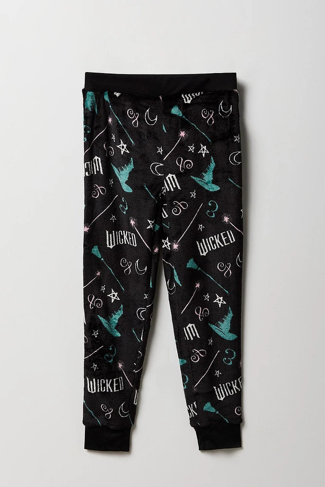 Girls Elphaba Wicked Plush Pajama Pant