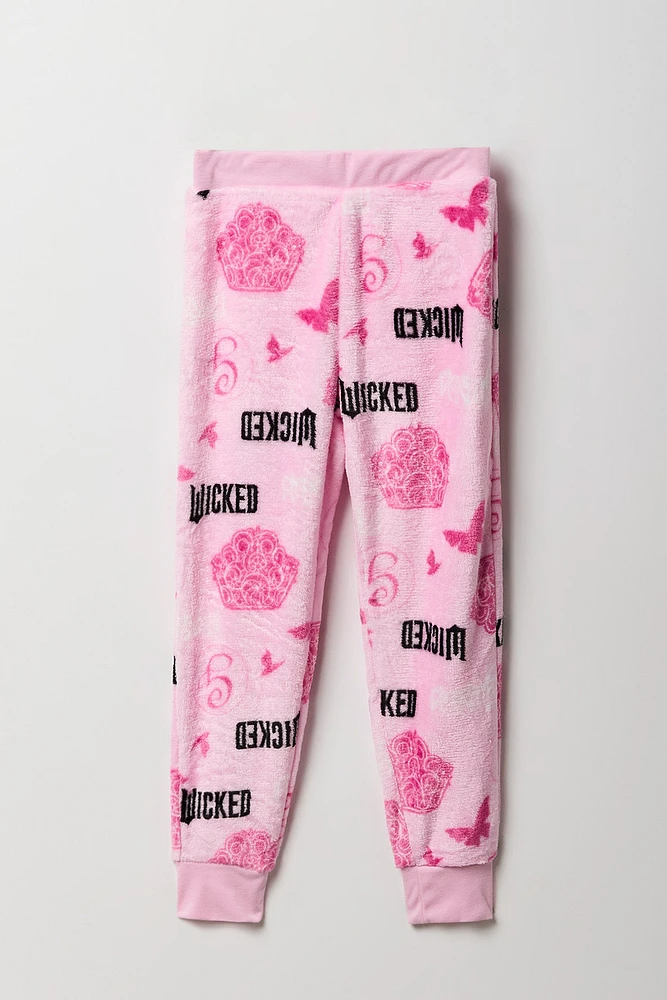 Girls Glinda Wicked Plush Pajama Pant