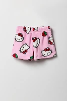 Ensemble pyjama avec t-shirt et short à imprimé Hello Kitty Strawberry pour fille