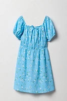 Robe de style laitière texturée pour fille