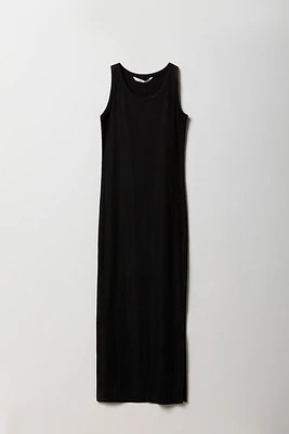 Girls Ribbed Maxi Tank Dress