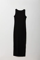 Girls Ribbed Maxi Tank Dress