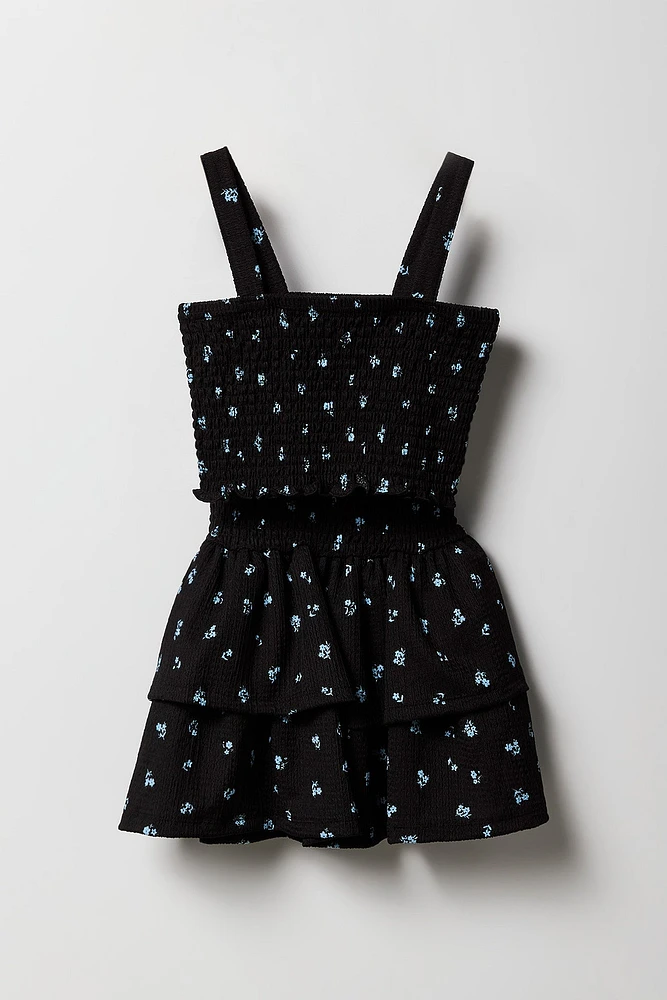 Girls Smocked Tank & Skort 2 Piece Set
