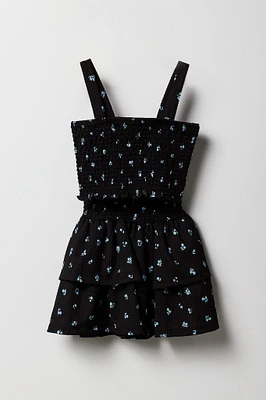 Girls Smocked Tank & Skort 2 Piece Set