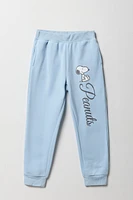 Girls Peanuts Graphic Fleece Jogger