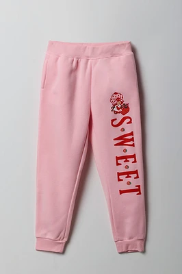 Strawberry Shortcake Graphic Leg Jogger