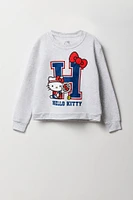 Girls Hello Kitty Tennis Graphic Fleece Sweatshirt