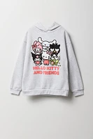 Girls Hello Kitty & Friends Graphic Fleece Hoodie