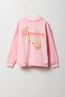 Girls Wicked Graphic Fleece Hoodie