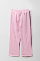 Pantalon d'entraînement en molleton rose à imprimé Snoopy pour fille