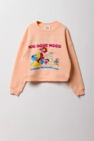 Chandail en molleton à imprimé Winnie the Pooh pour fille