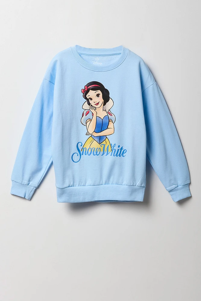 Girls Snow White Graphic Fleece Sweatshirt